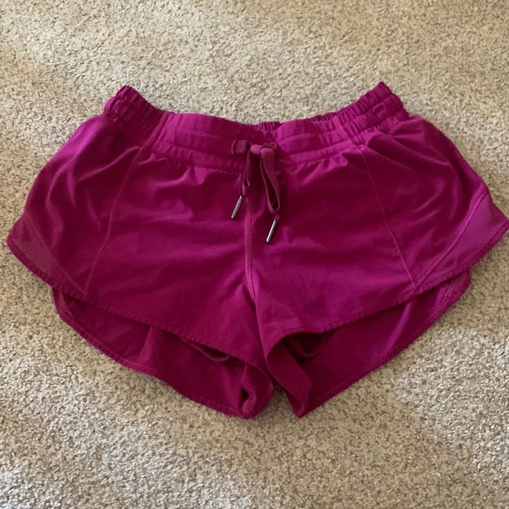 Lululemon Hotty Hot Shorts Magenta